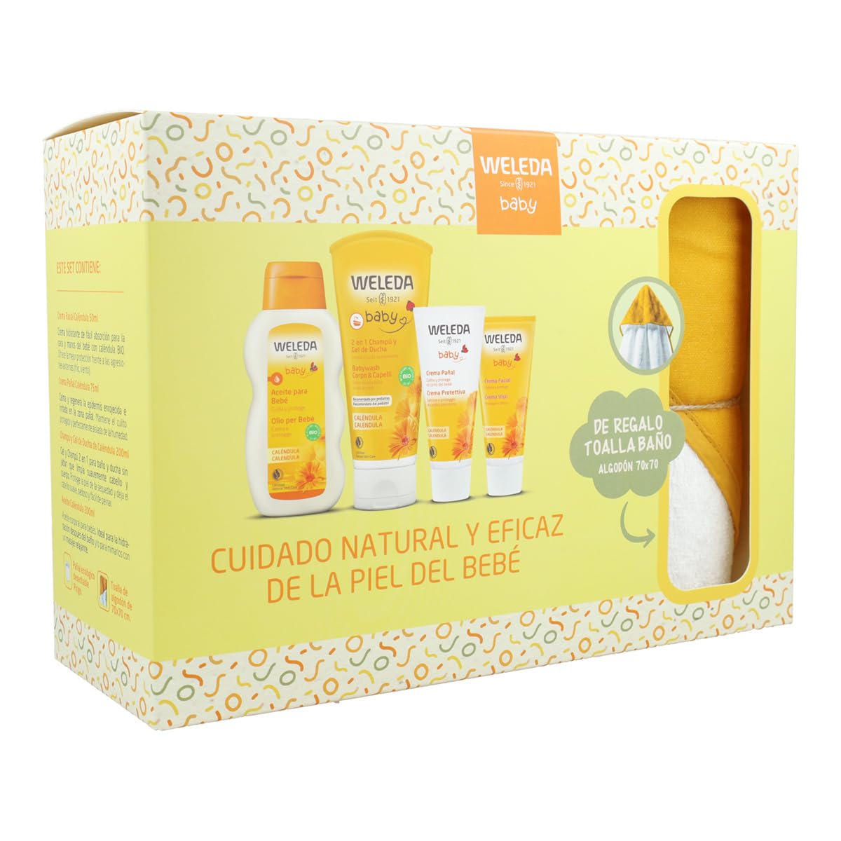 Baby Calã‰Ndula Estuche 5 Pz