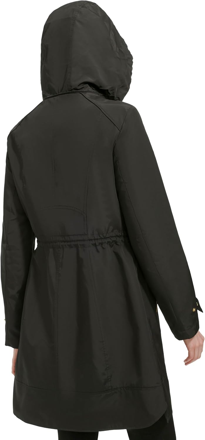 Cole Haan womens Travel Packable Rain Jacket - Image 3
