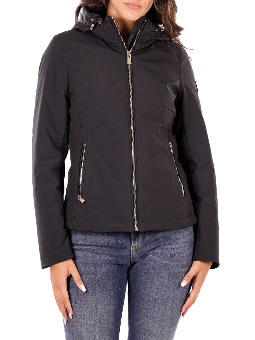 Yes Zee Giubbino Donna Nero J028/M200 Taglia M