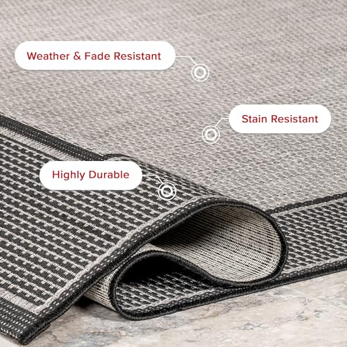 Tapete Decorativo nuLOOM Gris 132x96 cm miniatura 3