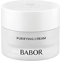 BABOR SKINOVAGE crema purificante per la pelle impura, pulizia e cura dei pori, formula vegana, 50 ml