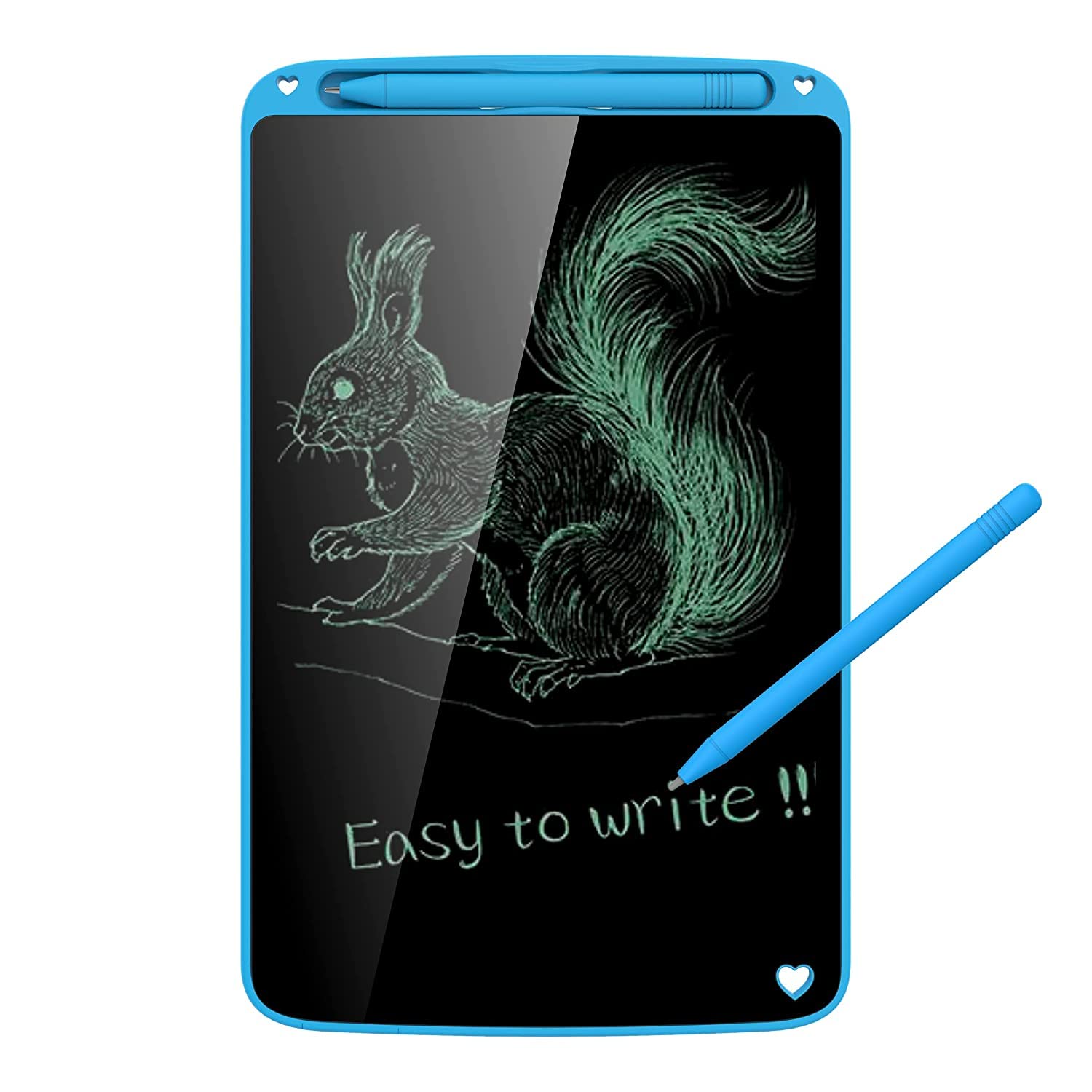 SAMVARDHAN 8.5 Inch LCD WritingTablet/Drawing Board/Doodle Board/Writing Pad Reusable Portable E writer Educational Toys, Gift for Kids Student Teacher Adults__(Blue)-image-45
