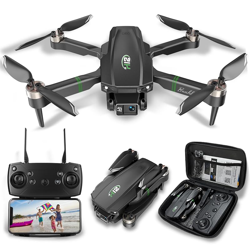 Drones con Camara 1080P Adultos, Dron para...