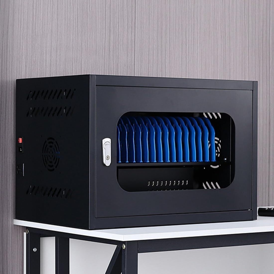 GTHTUHFD Usb Rechargeable Cellphone Locker - Cell Phone Charging Stations,30 Slots Storage Cabinet Charging Station Ideal For Students And Employees,20Slots-50Slots,20slots