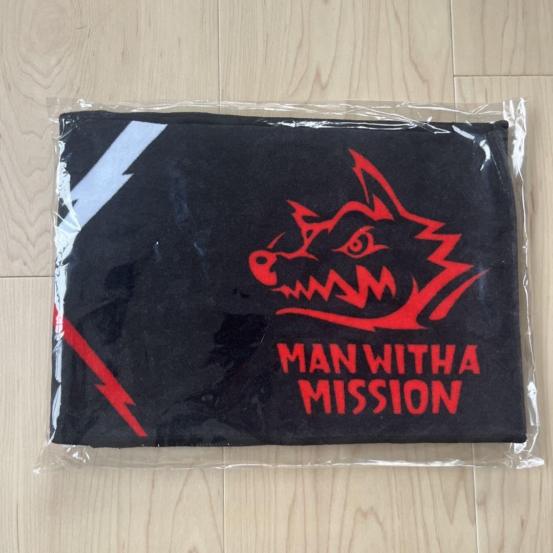 MAN WITH A MISSION ロゴフロアマット MAN WITH A MISSION ロゴフロアマット 【公式通販】