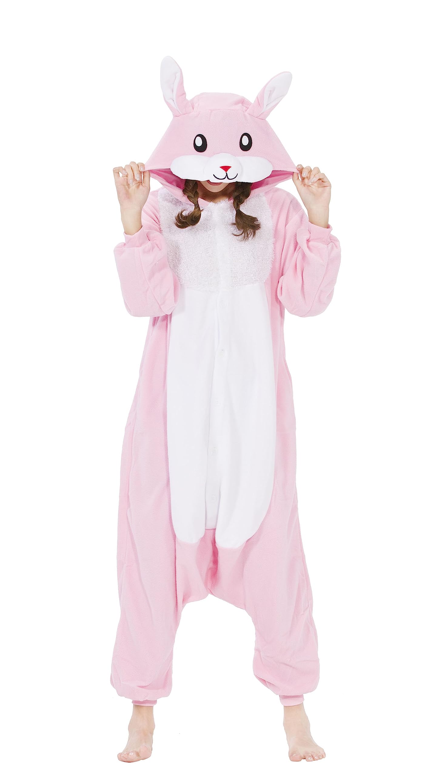 SimZoo Adulto Disfraz Pijama Unisex Pijama Kigurumi Onesie para Carnaval Halloween Cosplay Ropa de Dormir Traje de Disfraz para Navidad Festival Mujer y Hombre — view 21