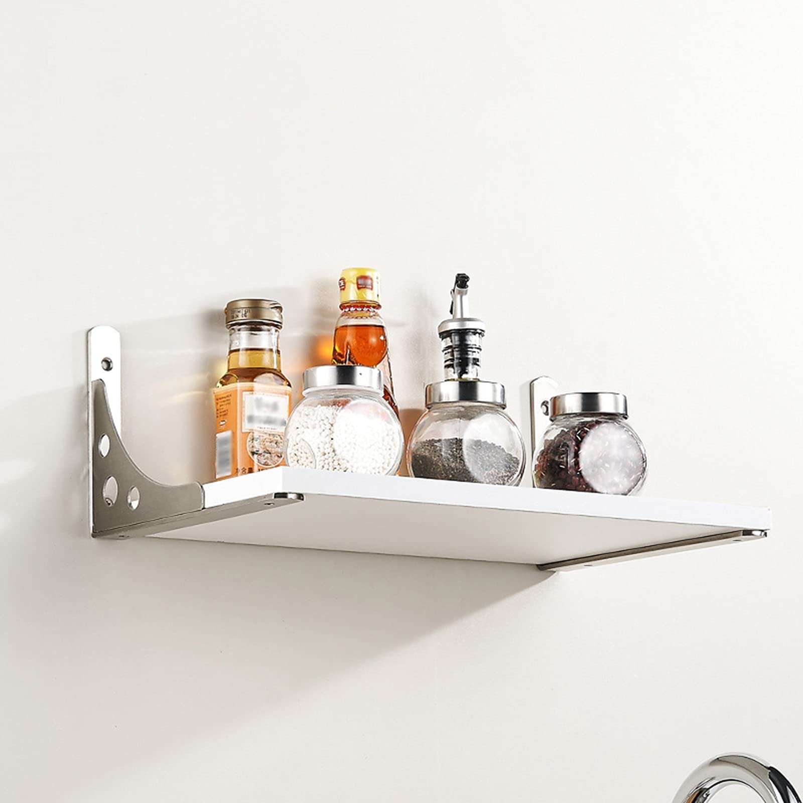 LIGUOYI 2Pcs Edelstahlregal-wandhalterung, 90 Winkel Halterung, Regal-Konsole, Rostfrei, Fach-Bodenträger Wand-Montage, Bodenträger Wandregal Mit Schrauben, Wandkonsole
