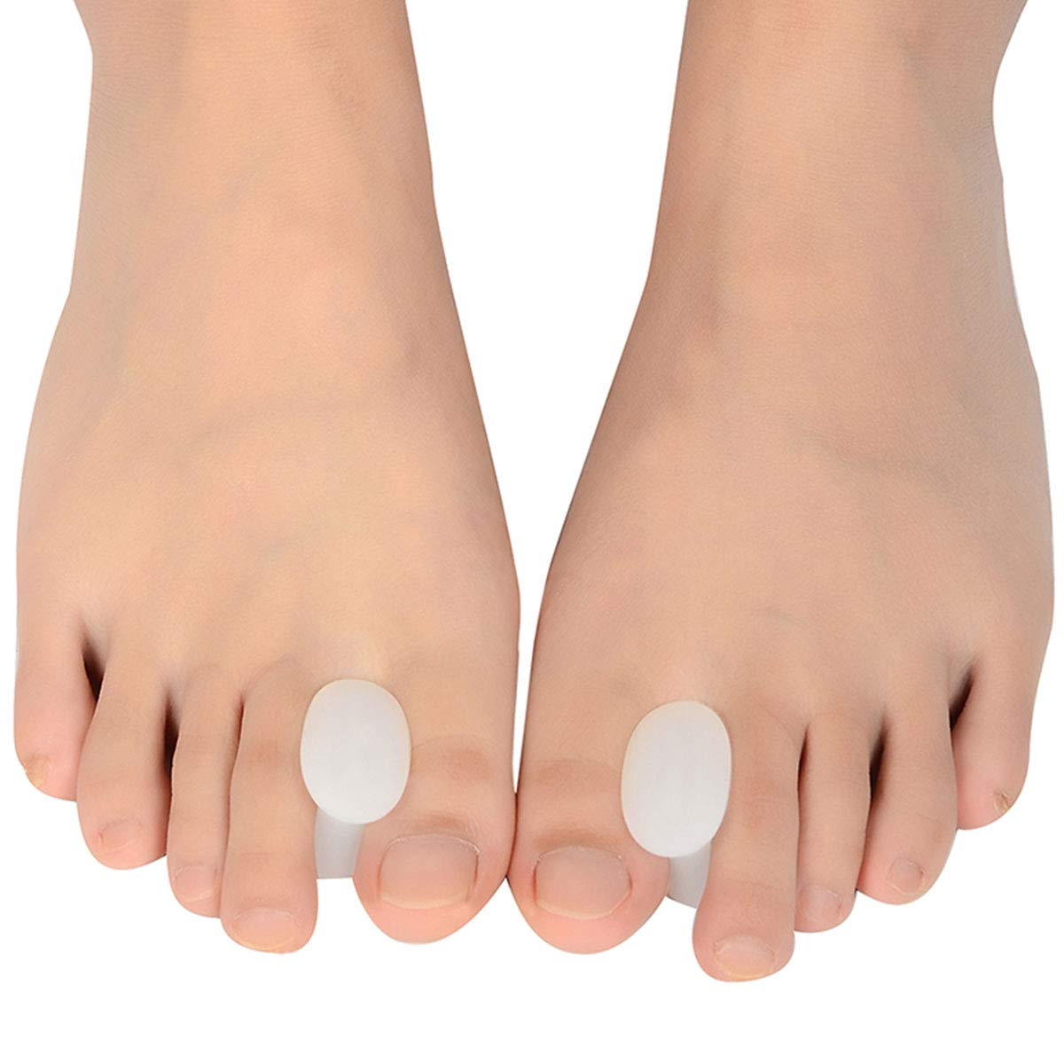 6pcs di Sillicone gel Pro sollievo dolore alluce valgo correttore di Pedimend – Big Toe separatoriraddrizzatoreSpreader – favorisce la guarigione e ridurre le irritazioni – per uomini e