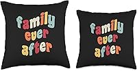 Vista 3 de Family Ever After Adoption Gotcha Day Adopted Adopt Adoptee Throw Pillow