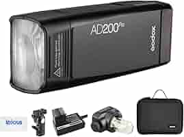 Godox AD200① Godox AD200 200W 2.4G TTL Flash Strobe - 1/8000s HSS Pocket
