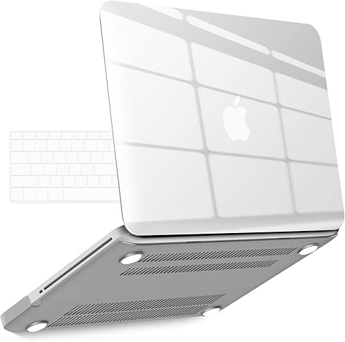 Miniatura 9 de IBENZER Compatible con MacBook Pro de 13 pulgadas A1278 versión 2012-2008 funda rígida de plástico con funda de teclado para Apple versión antigua