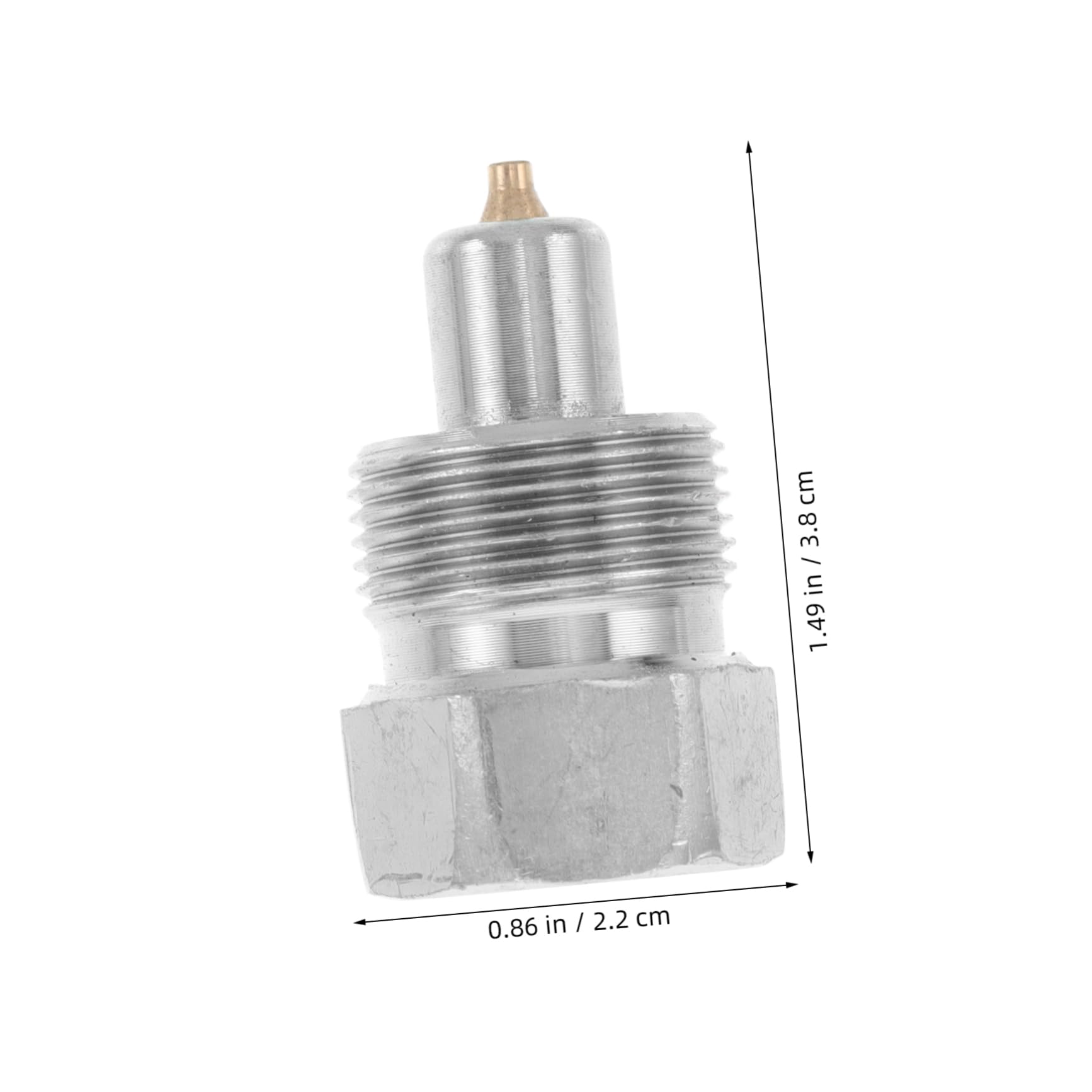 HOLIDYOYO Hydraulic Male Adapter for Car Jack Heavy Duty Jack Connector Rapid Disconnection for Automotive Body Repair
