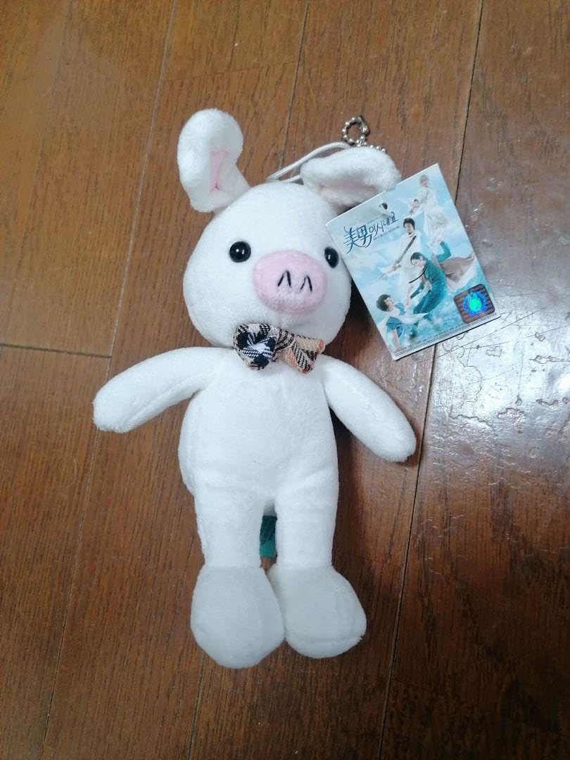 美男ですね ぶたうさぎ ネックレス リボンバレッタ 美男ですね ぶた