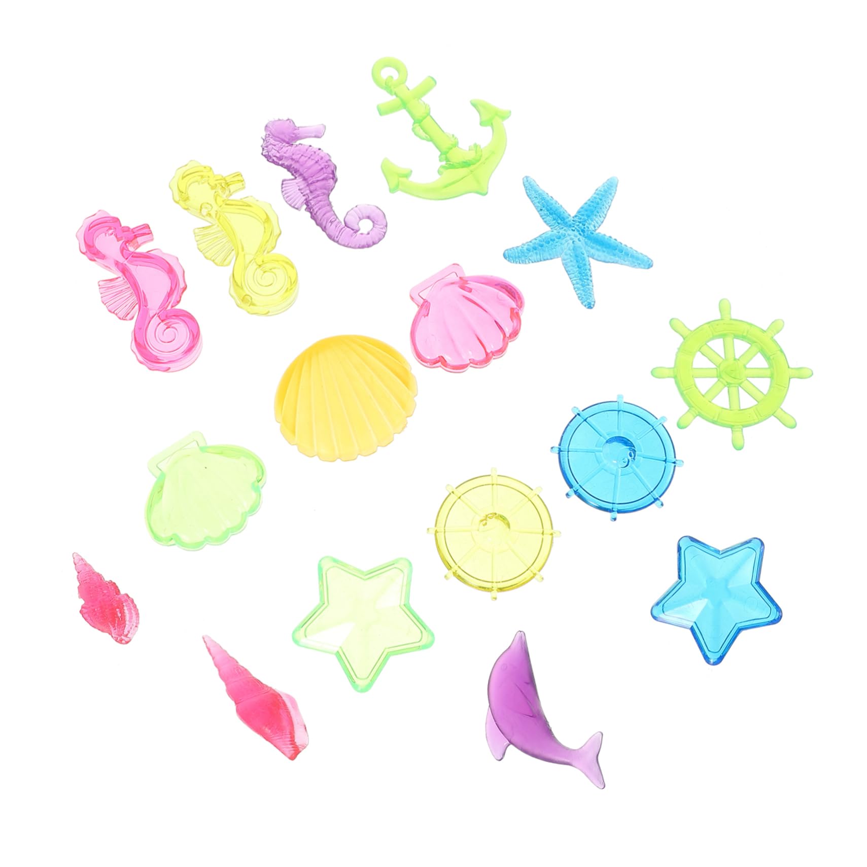 Toyvian 16 Piezas De Gemas De Buceo Juguetes De Verano para Niños Juguetes De Buceo para Niños Juguetes De Buceo Cofre del De Piscina Cofres del De Buceo Juego De Juguetes