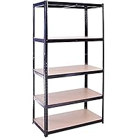 Scaffale Mensola Scaffali Magazzino Scaffalatura Metallo Acciaio verniciato L90xP40xH180