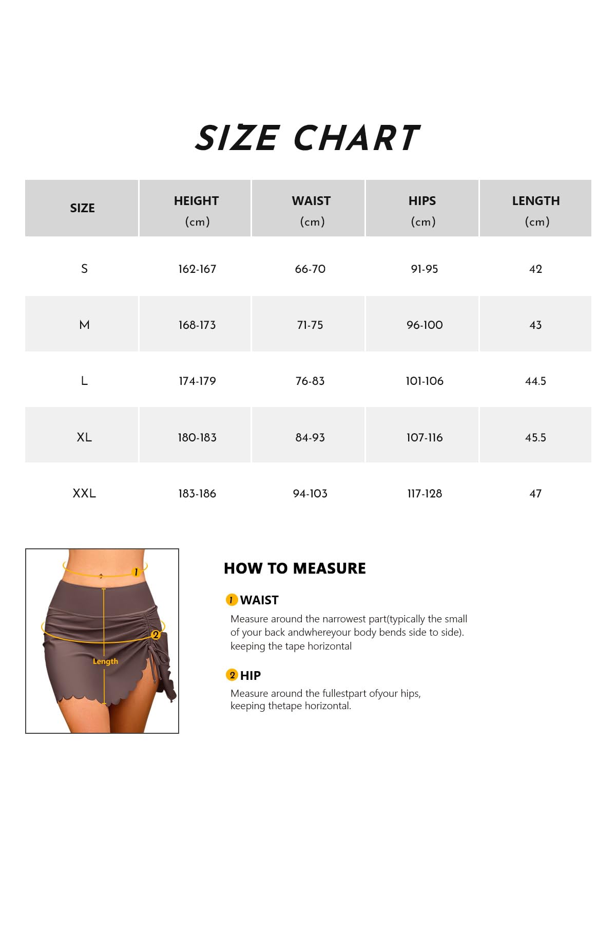 SHEKINI Taille Haute Maillot Jupe de Bain Femme Contrôle Abdominal Jupe de Bikini Bordure Festonnée Fendu Jupe de Plage