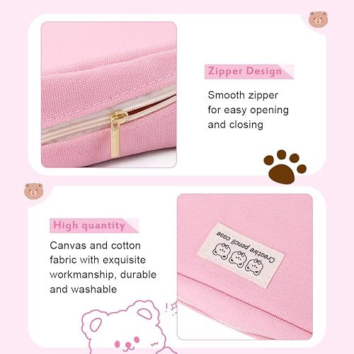 Miniatura 5 de iSuperb Estuche grande para lápices, de gran capacidad, para guardar un libro, bolsa impermeable para adultos, niños, estudiantes universitarios