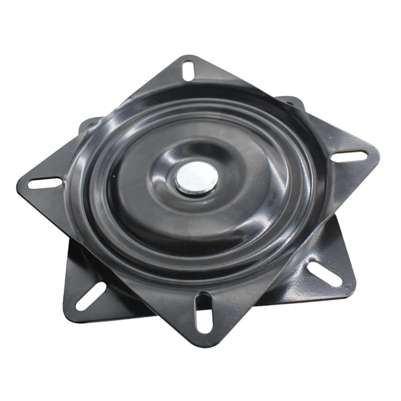 Zerodeko Table Turntable Desk Chair Buckle Bar Stool Black Chair Swivel Accent Chair Bar Stool Swivel Plate Black Lounge Chair Swivel Plate for Furniture Boat Seat Mount Swivel Mechanism