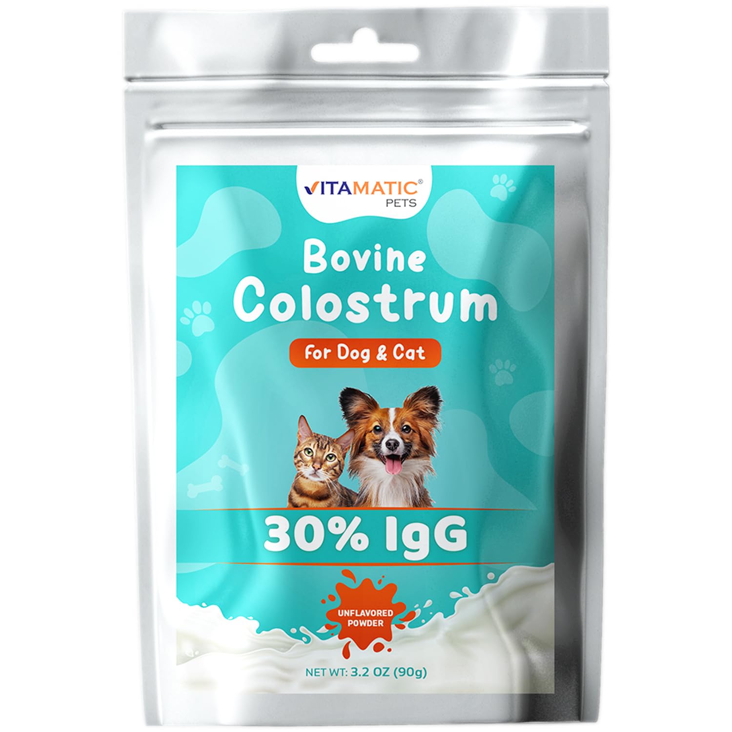 Vitamatic Bovine Colostrum for Dogs and Cats