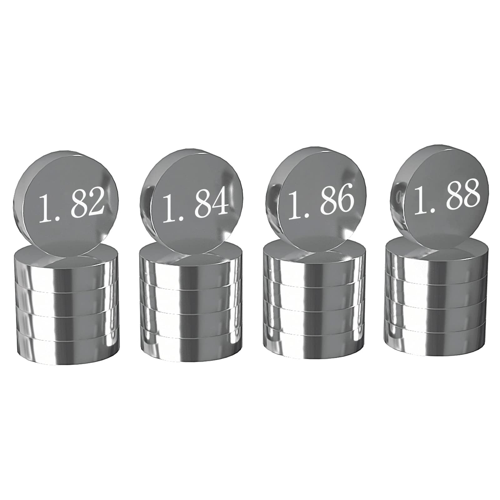 Road Passion 8.85mm Ventil Shim Ventileinstellplättchen Kit 1.72mm-2.60mm 90 PCS Kompatibel für FE 250 2014-2019 FE 350 2014-2020 FE 450 2016-2019 FE 501 2014-2020