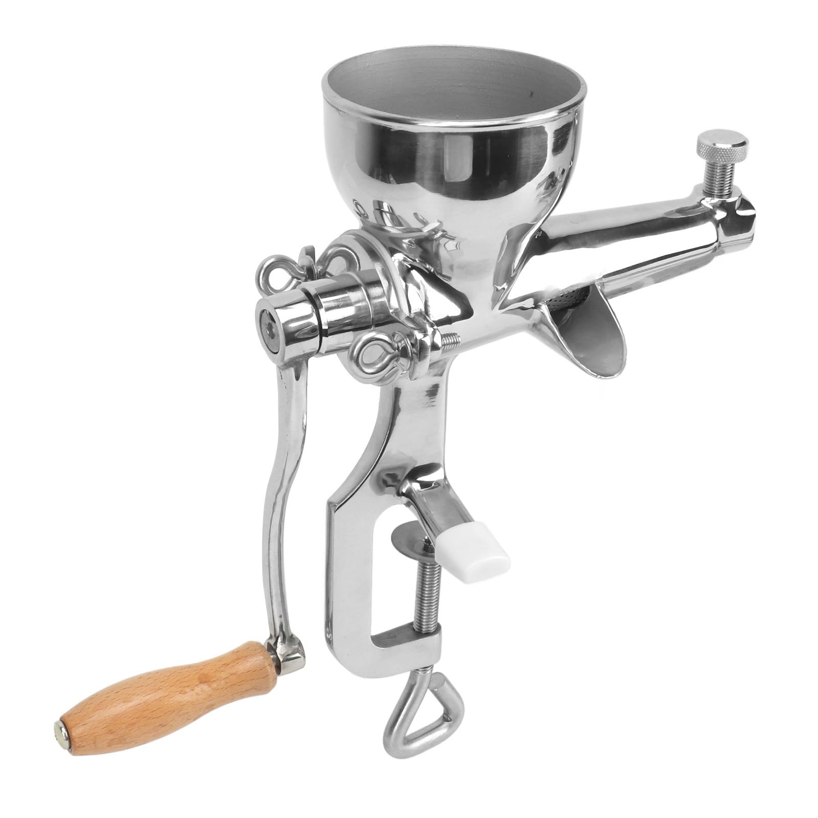 Fafeicy Edelstahl Hand-Hefe-Extraktor, Manueller Saftpresser mit Saugnapfbasis, für Sellerie Ingwer Orange Granatapfel