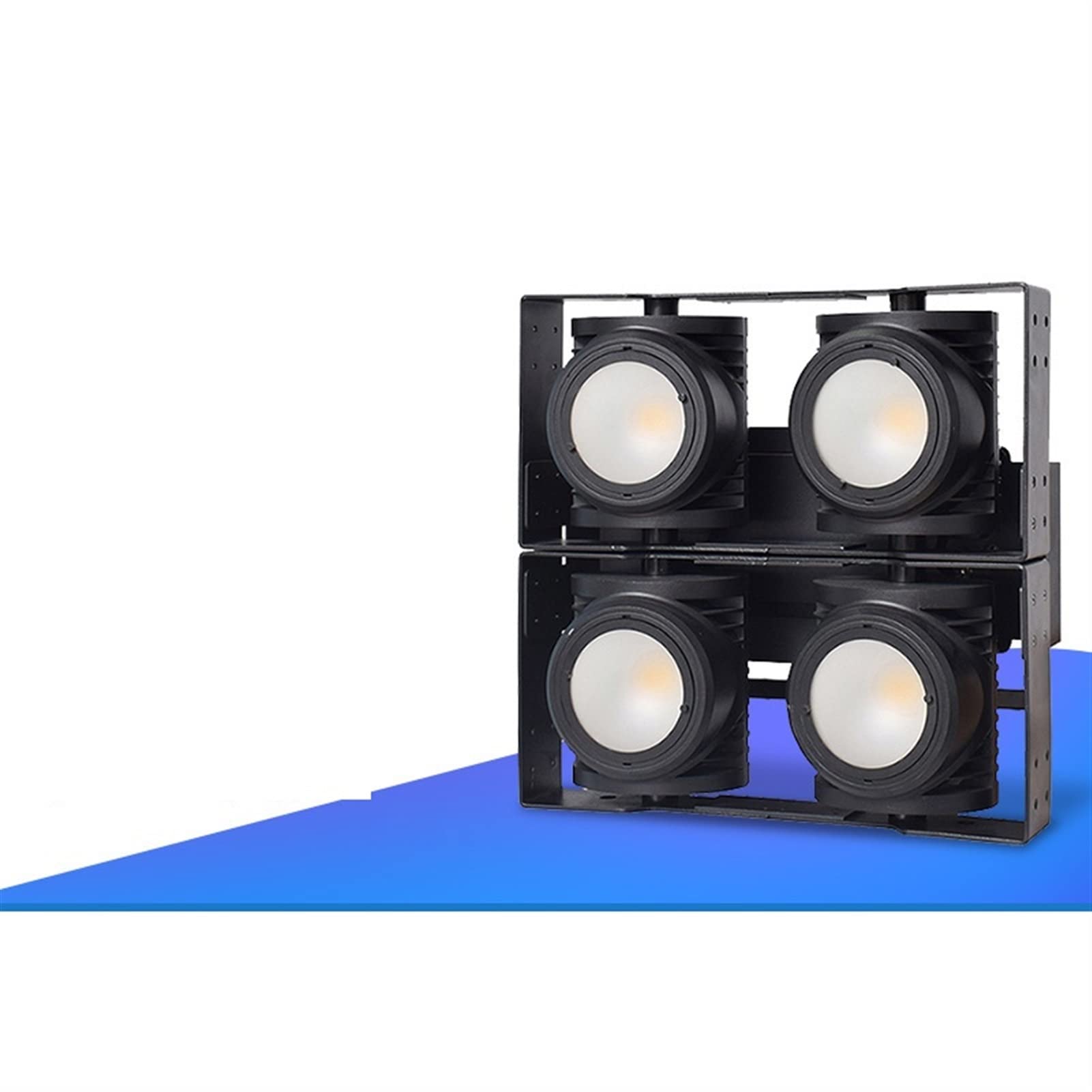 Bar Performance Equipment 400 W Four-Eye LED Audience Light Stage Wedding Flood Light COB Oberfläche Licht für Partys Home Show Bar Club Birthday KTV DJ Pub
