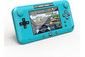 Nostalgic Handheld Haven: Dig into 500 Classic Games!