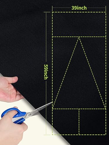 Miniatura 8 de Persianas opacas blancas 70 x 59 pulgadas 100% luz opaca sin taladros cortadas a cualquier tamaño o forma Cortinas opacas portátiles de viaje