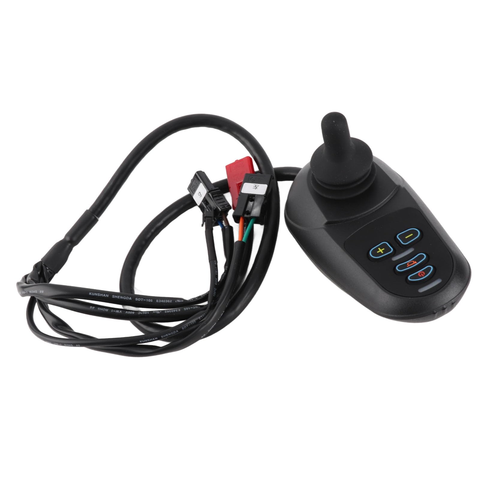 Generic Controlador de Joystick para Silla de Ruedas Eléctrica con Características de Seguridad y Disipación de Calor para Uso Diario Compatible con las Principales Marcas DC24V 45A