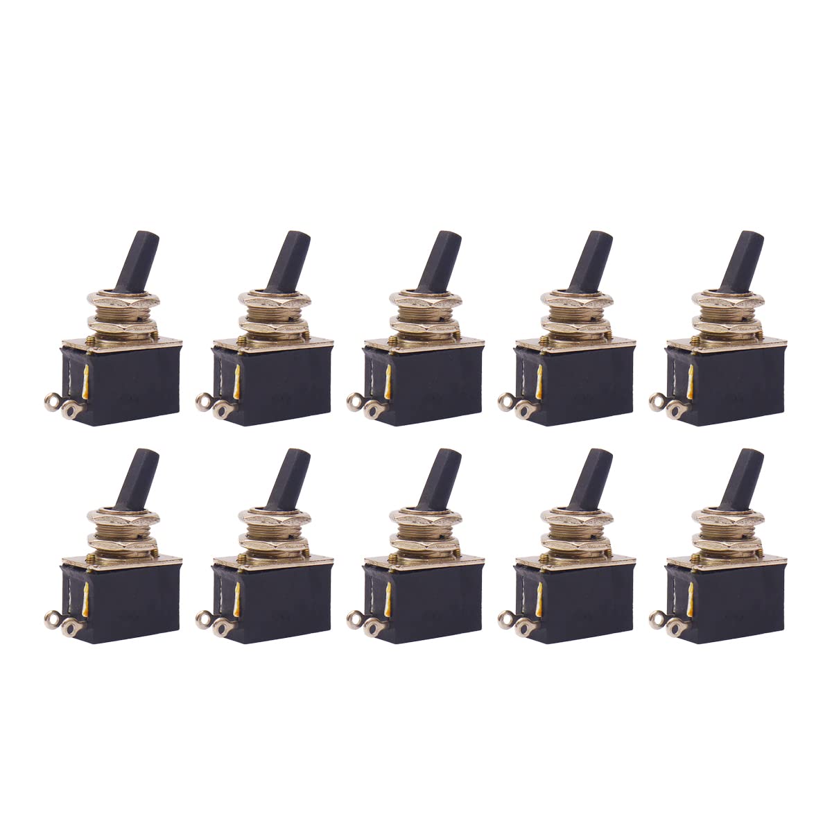 Electronic Spices 2a 2 Pin Spst Black Color Small Toggle Switches Pack of 10pcs (B0B9GLLSC5) Amazon Price History, Amazon Price Tracker