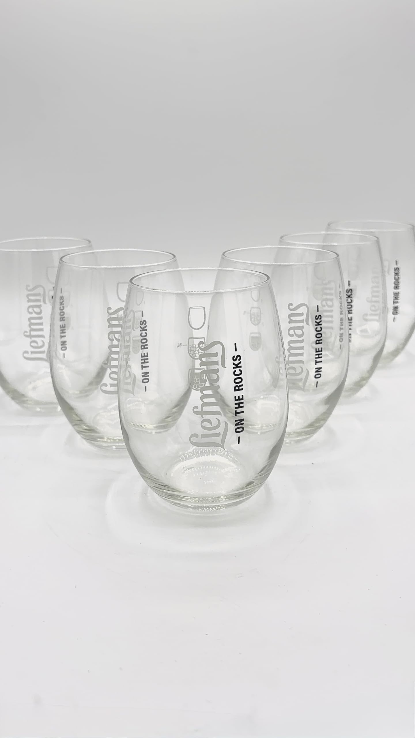 Lote de 6 vasos de cerveza BELGE 25 CL, modelo LIEFROCKS