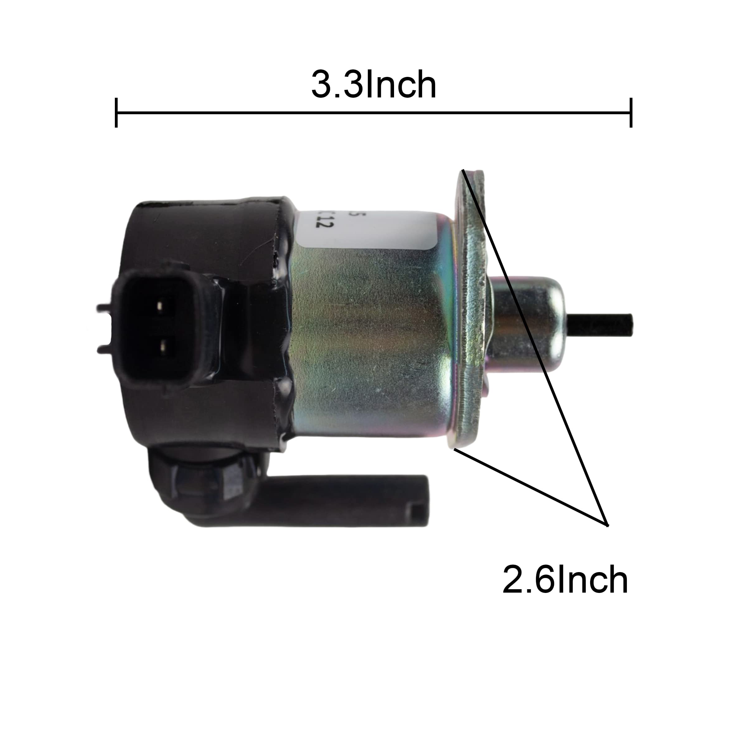 Amazon.com: RABROPAR 12V Fuel Shut Off Shutdown Solenoid 1C010