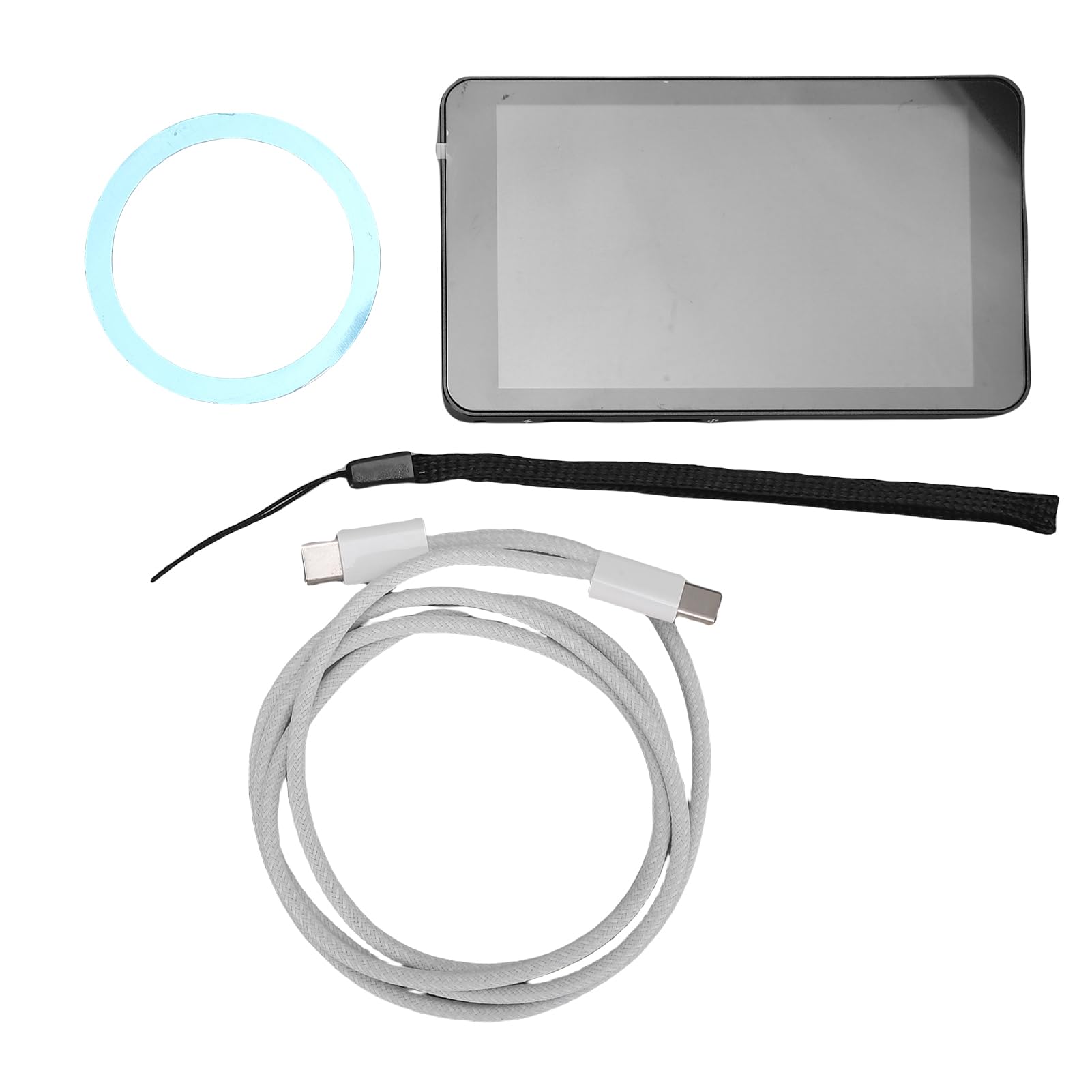 Pantalla para Selfies de Teléfono, Pantalla Táctil Inalámbrica HD de 4 Pulgadas con Bluetooth para Vlog, Transmisión en, Aleación de Aluminio, 2300mAh