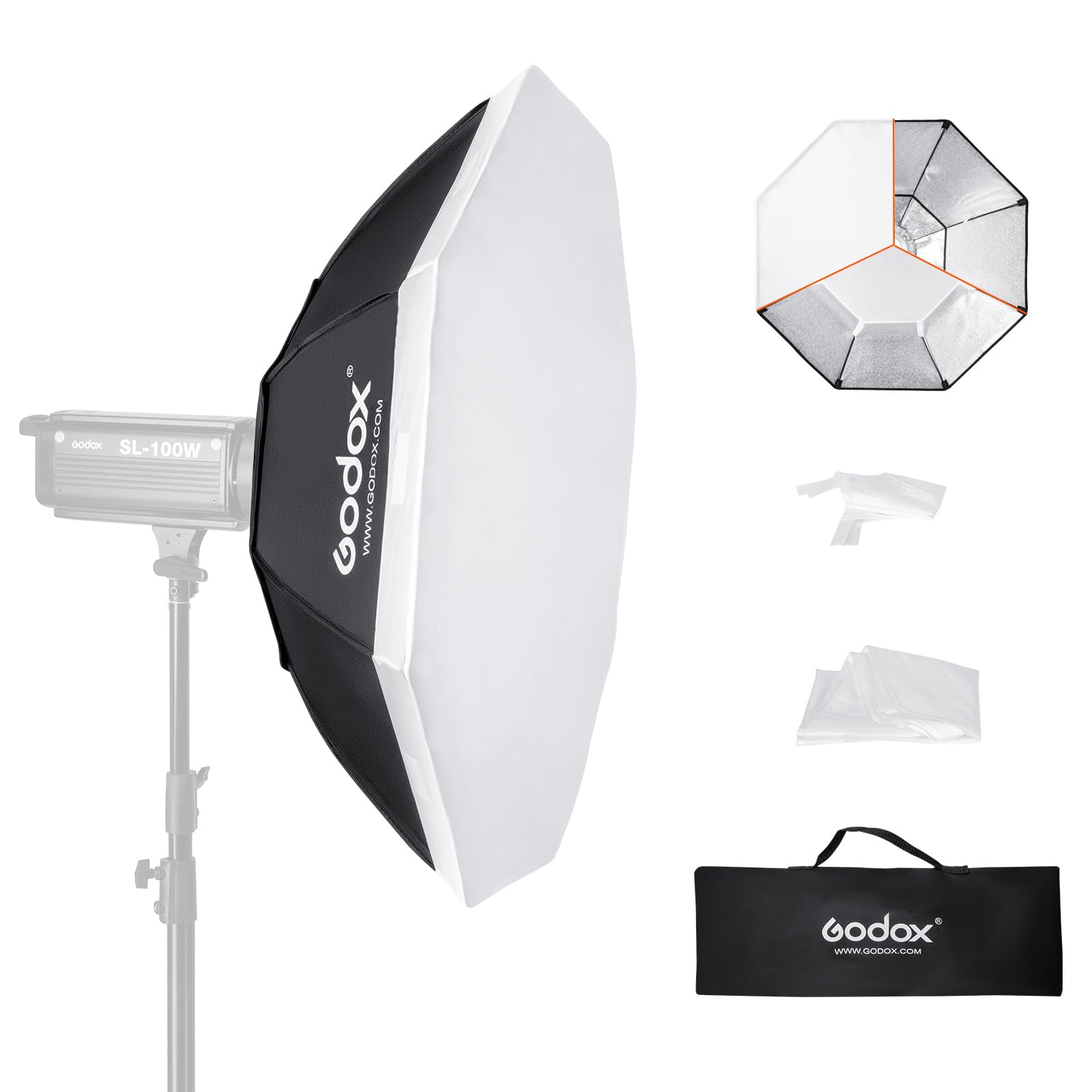 Amazon.com : Godox Octagon Softbox 37 inch/95cm, Octabox Softbox