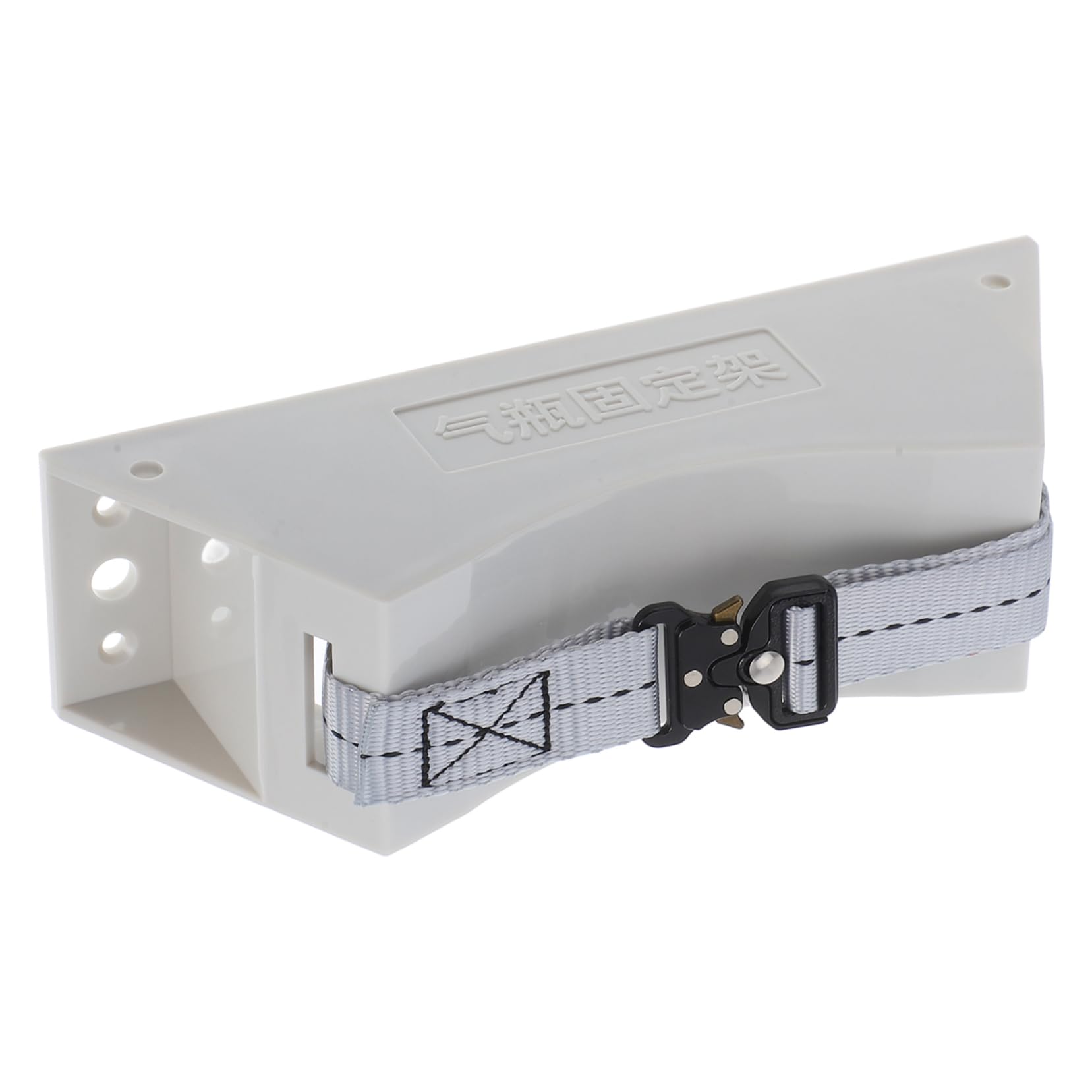 ULTECHNOVO 1 Set of Heavy-Duty Gas Cylinder Holder Wall-Mounted Bracket Gas Cylinder Wall Mount Camping Gas Tank Holder for Propane Tank Stable Cylinder Bracket