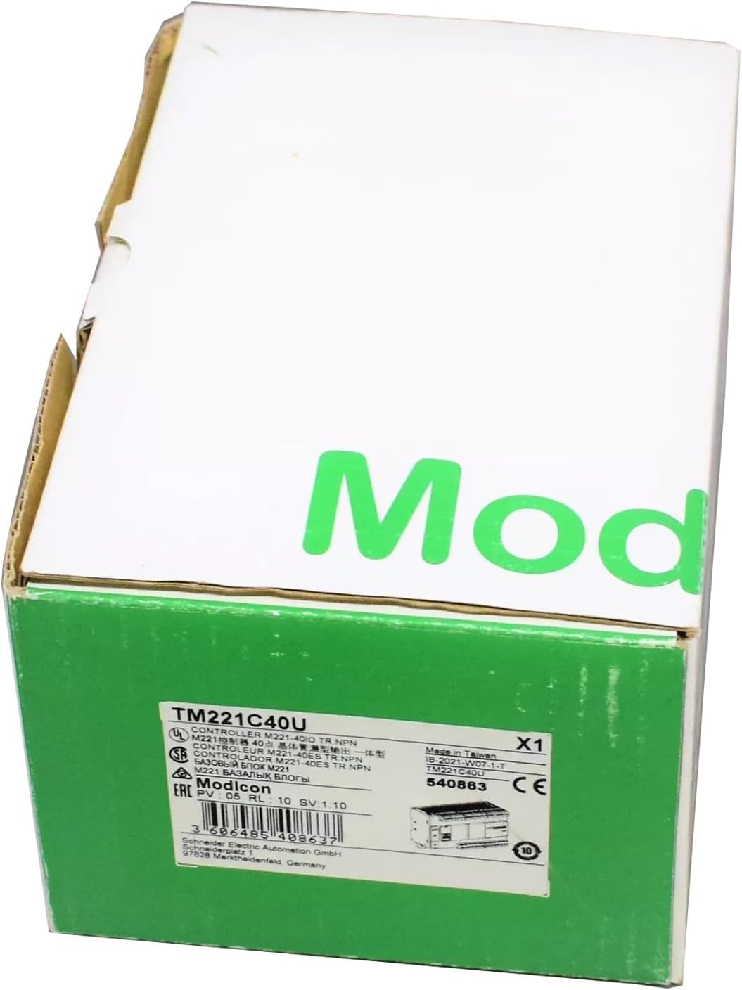 TM221C40U contrôleur logique neuf et scellé pour système d'automatisation industrielle