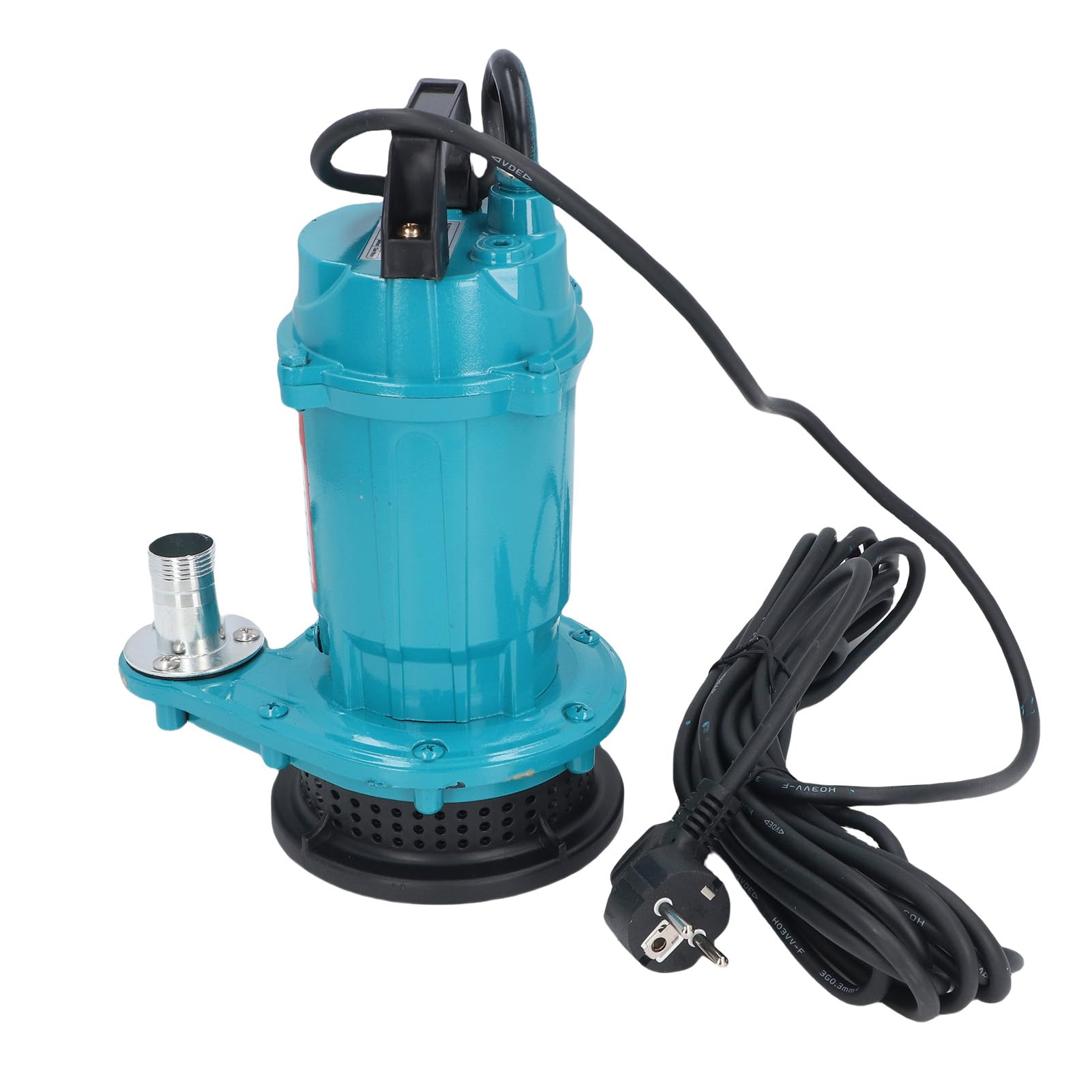 Cuifati Bomba de Agua Eléctrica, Bomba Sumergible de Cable de 7 M Portátil para Piscina de Polvo de Jardín (EU enchufe 220V)