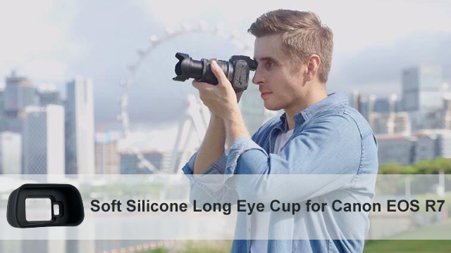Amazon.com : JJC Silicone Eyecup Viewfinder for Canon EOS R7