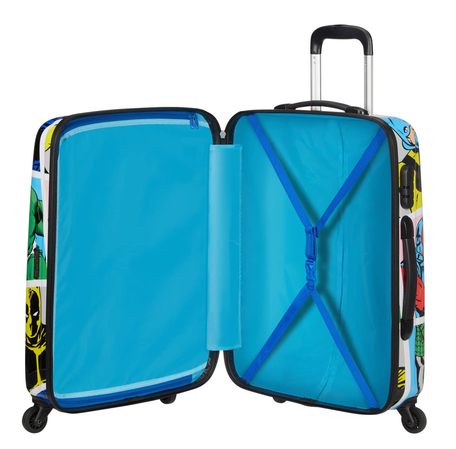 American Tourister Marvel Legends Walizka, Wielokolorowy, M (65 cm - 62.5 L)