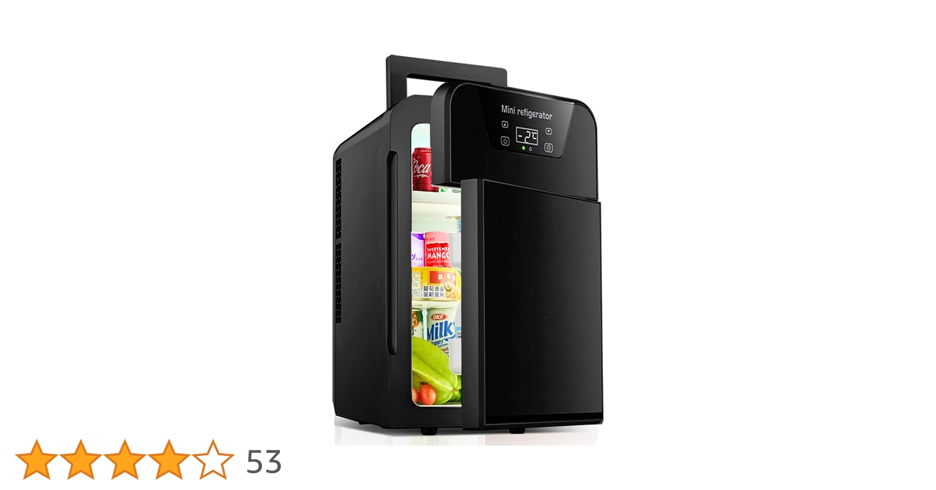 ⭐Rakutool ミニ冷蔵庫 冷温庫 22L 保温・保冷両用 Amazon | Rakutool 冷蔵庫 ミニ冷庫 車載冷蔵 22L 小型冷蔵庫