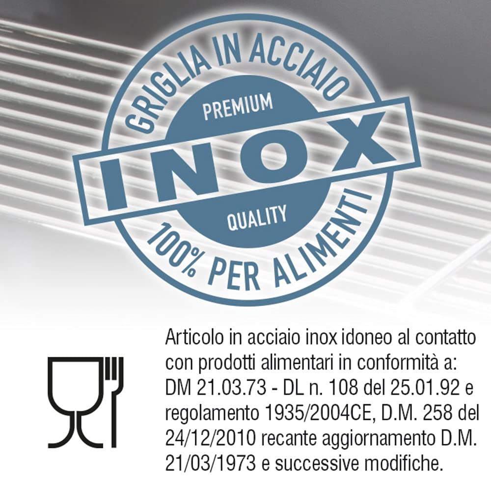 VERDELOOK Barbecue in Acciaio a Carrello Larghezza 90 cm, Ideale Come griglia da Esterno