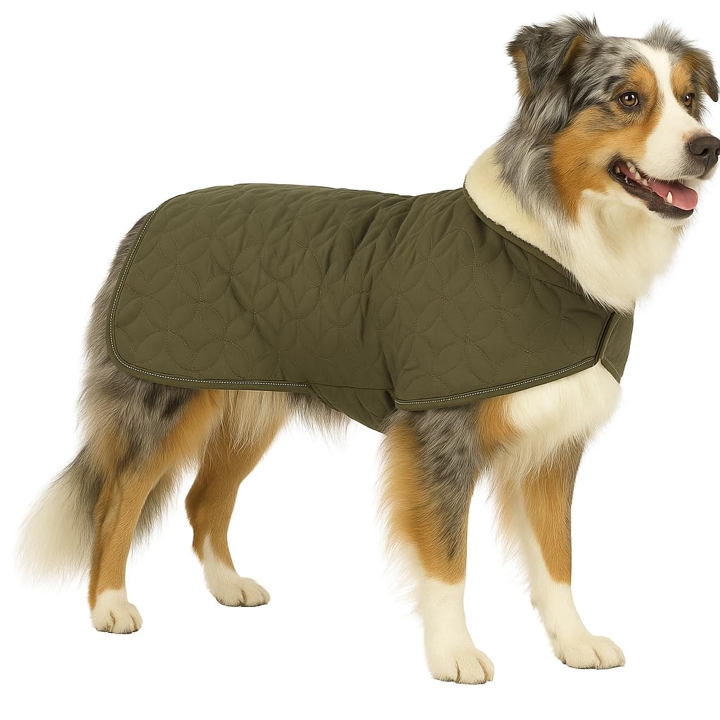 Flamingo WINTER COAT USHI KHAKI 55CM