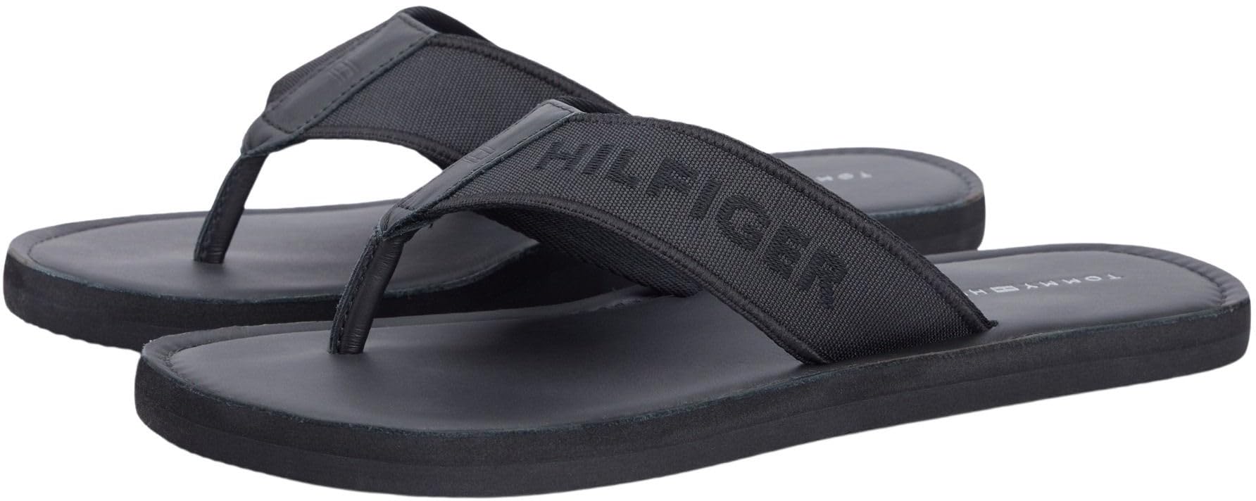 Tommy Hilfiger Hilfiger Leather Beach Sandal Fm0fm05808 ChanclasHombre