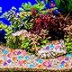 Voyyphixa 100 Stück Leuchtende Kieselsteine Kieselsteine für Aquarium Blumentopf Deko Steine Achat Kies Glow in The Dark Rocks für Aquarium Garten Pathway DIY Pflanzen Topf Dekorative (100PCS)