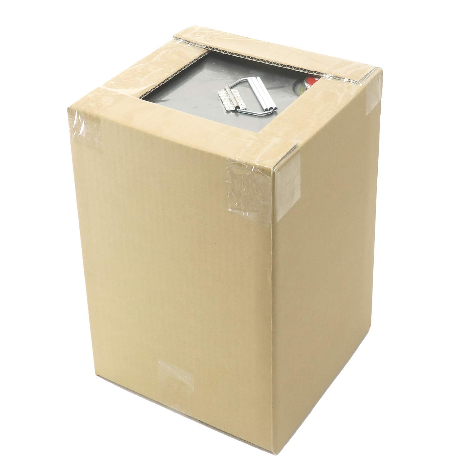 Amazon.co.jp: アースダンボール ダンボール 一斗缶18リットル用