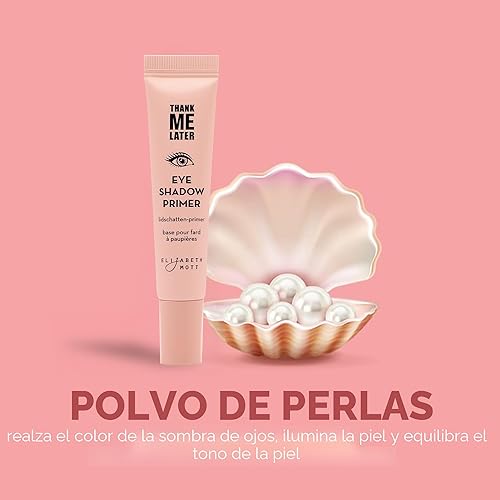 Miniatura 6 de Elizabeth Mott Thank Me Later Primer de Ojos - Base Primer de Sombra de Ojos de Larga Duración para Párpados Grasos y Uso Sin Pliegues - A Prueba