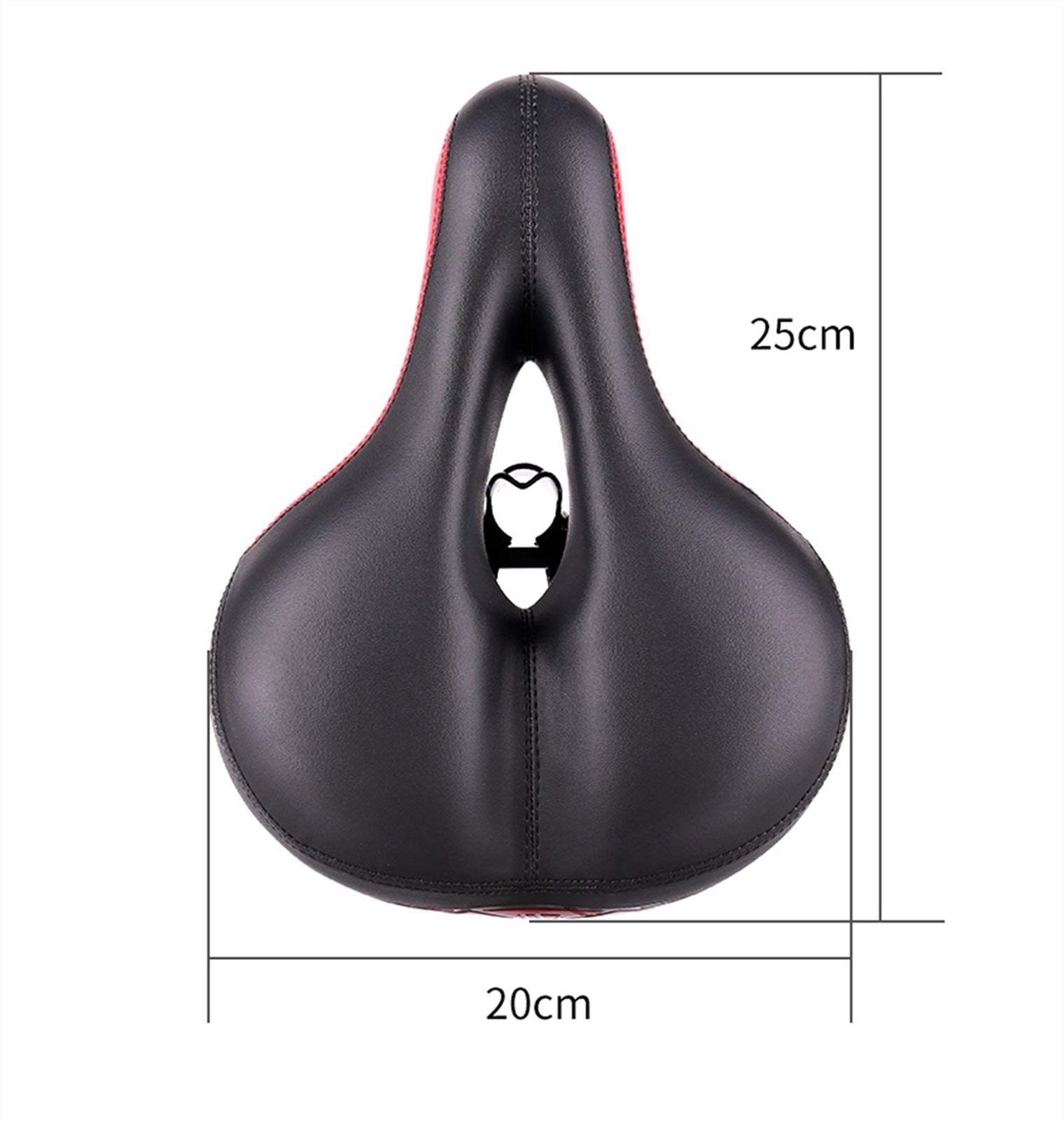 Fijn Fietszadel - Lichtbruin - Ergonomisch Gevormd - Waterdicht - Gel