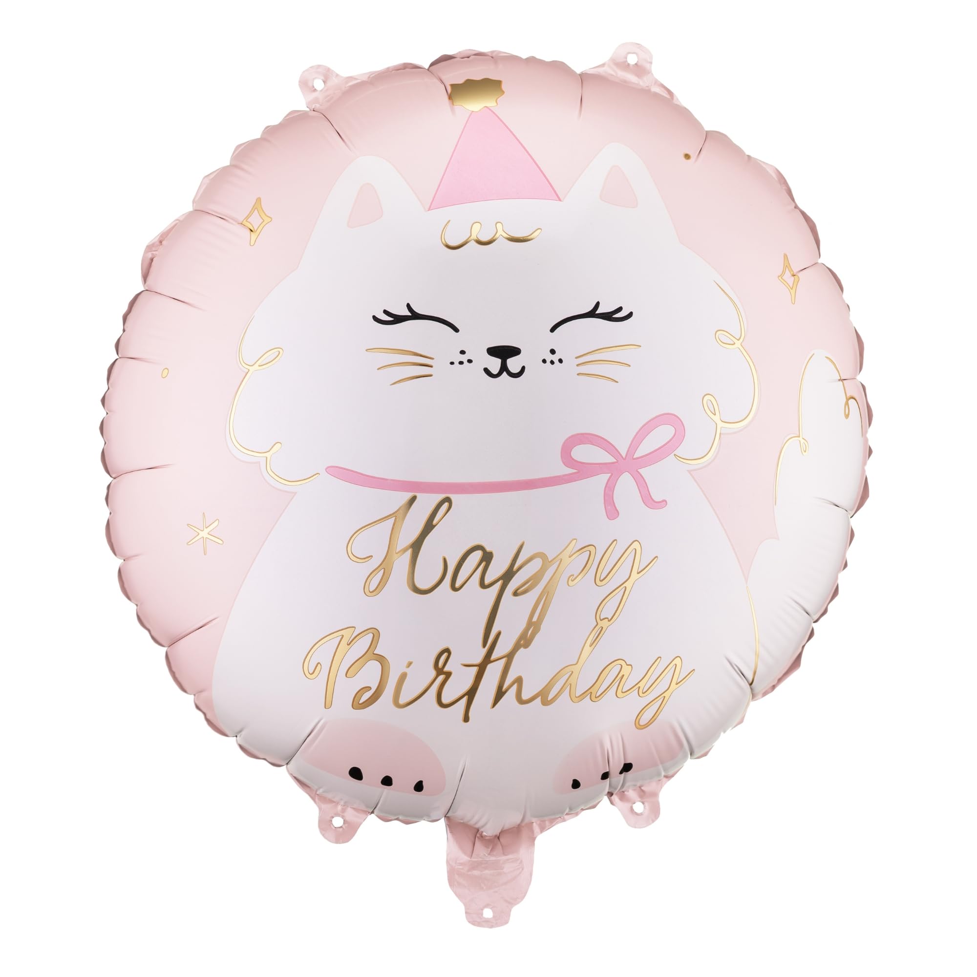 Happy Birthday Kitty Foil Balloon