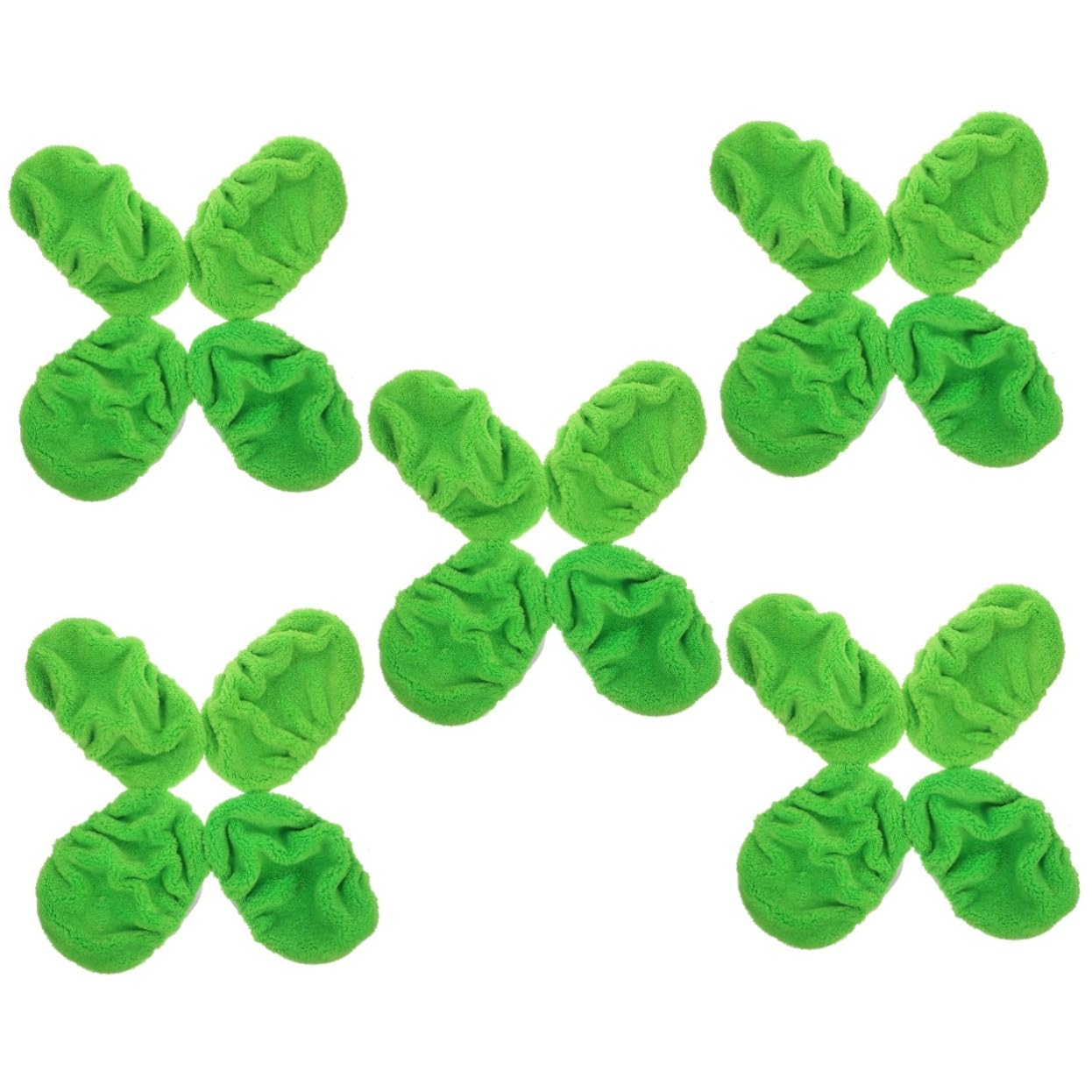 Zerodeko 20piezas Paquete De Recambios De Mopa De Microfibra Para Limpieza De Suelos Almohadillas Reutilizables y Lavables Para Fregona De Limpieza De Pisos Húmedos Compatible Diversos