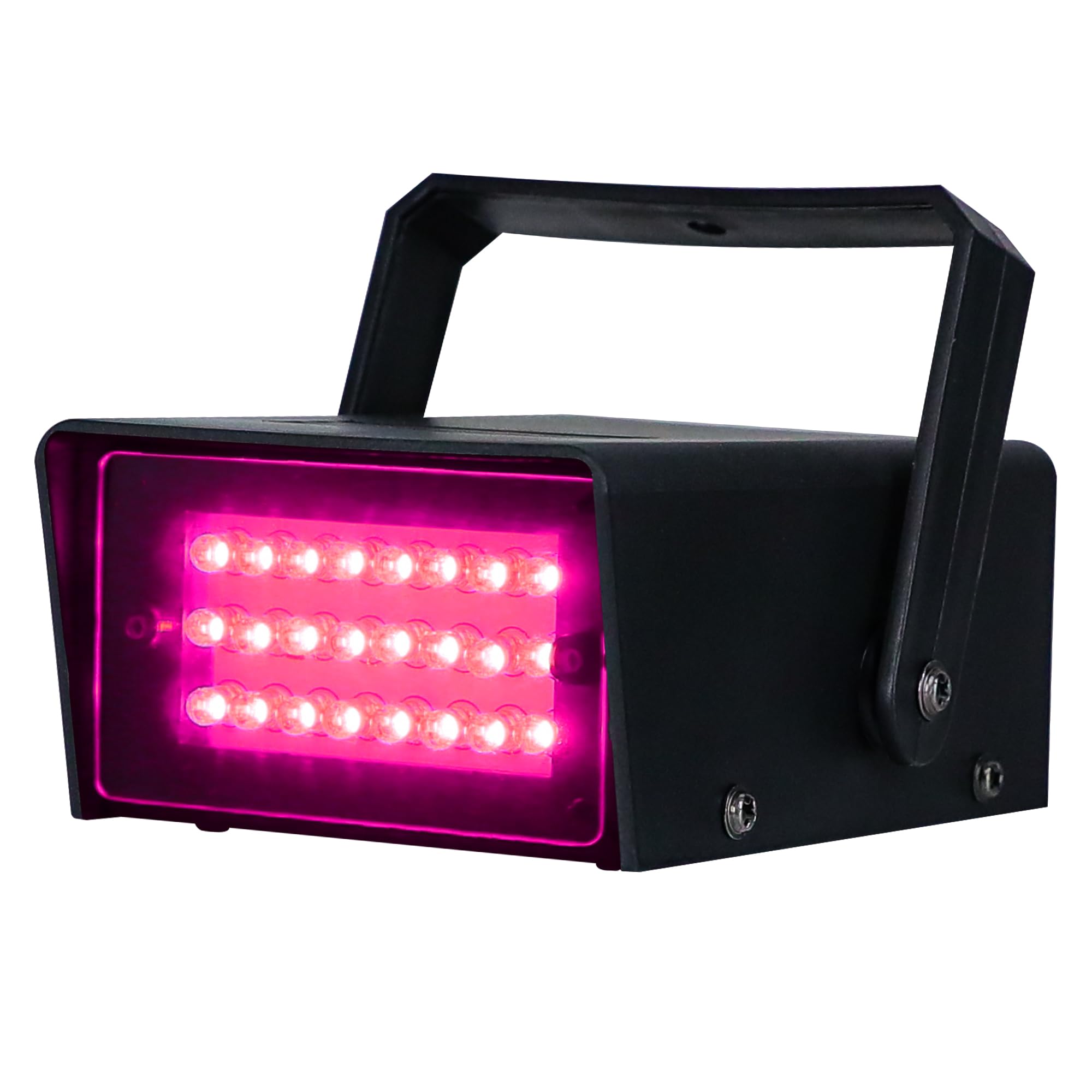 ENUOLI Mini LED Strobe Light Pink Color 24 Super Bright LED Party Light